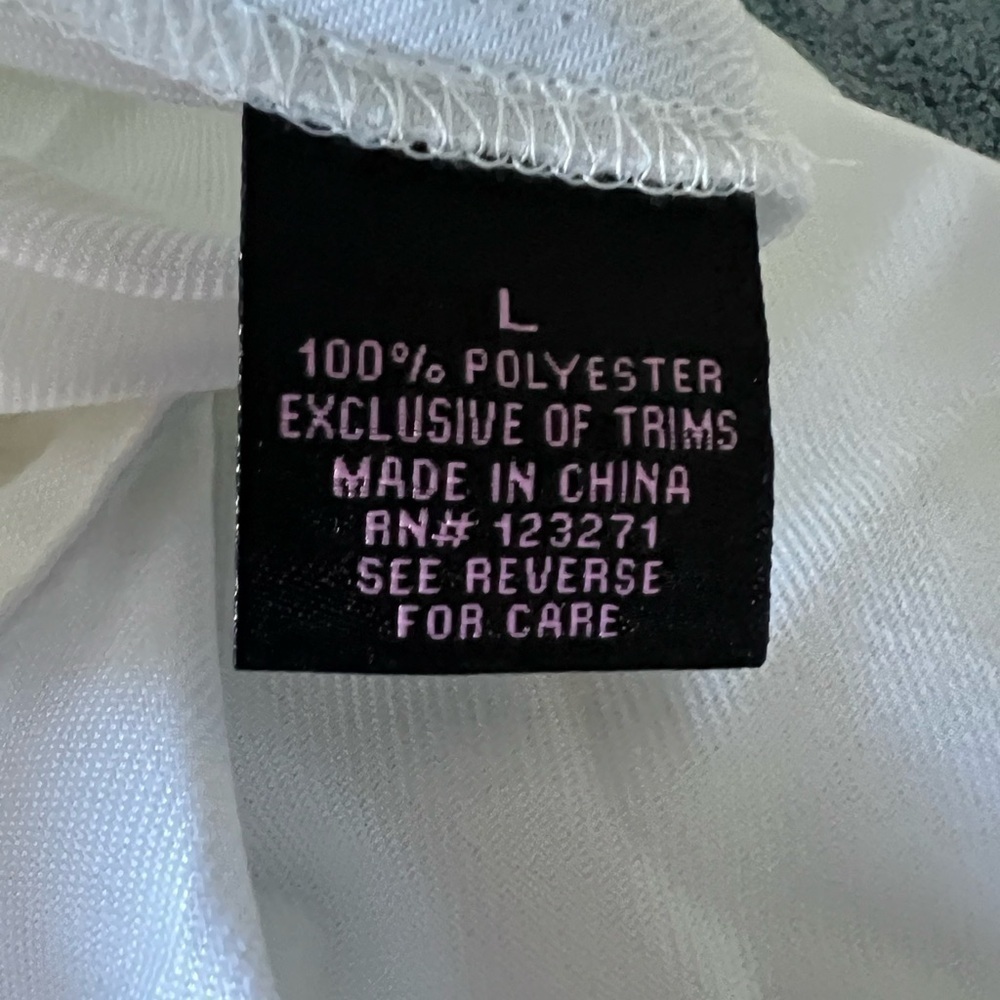 Faded Rose white skirt size L - Picture 2 of 4